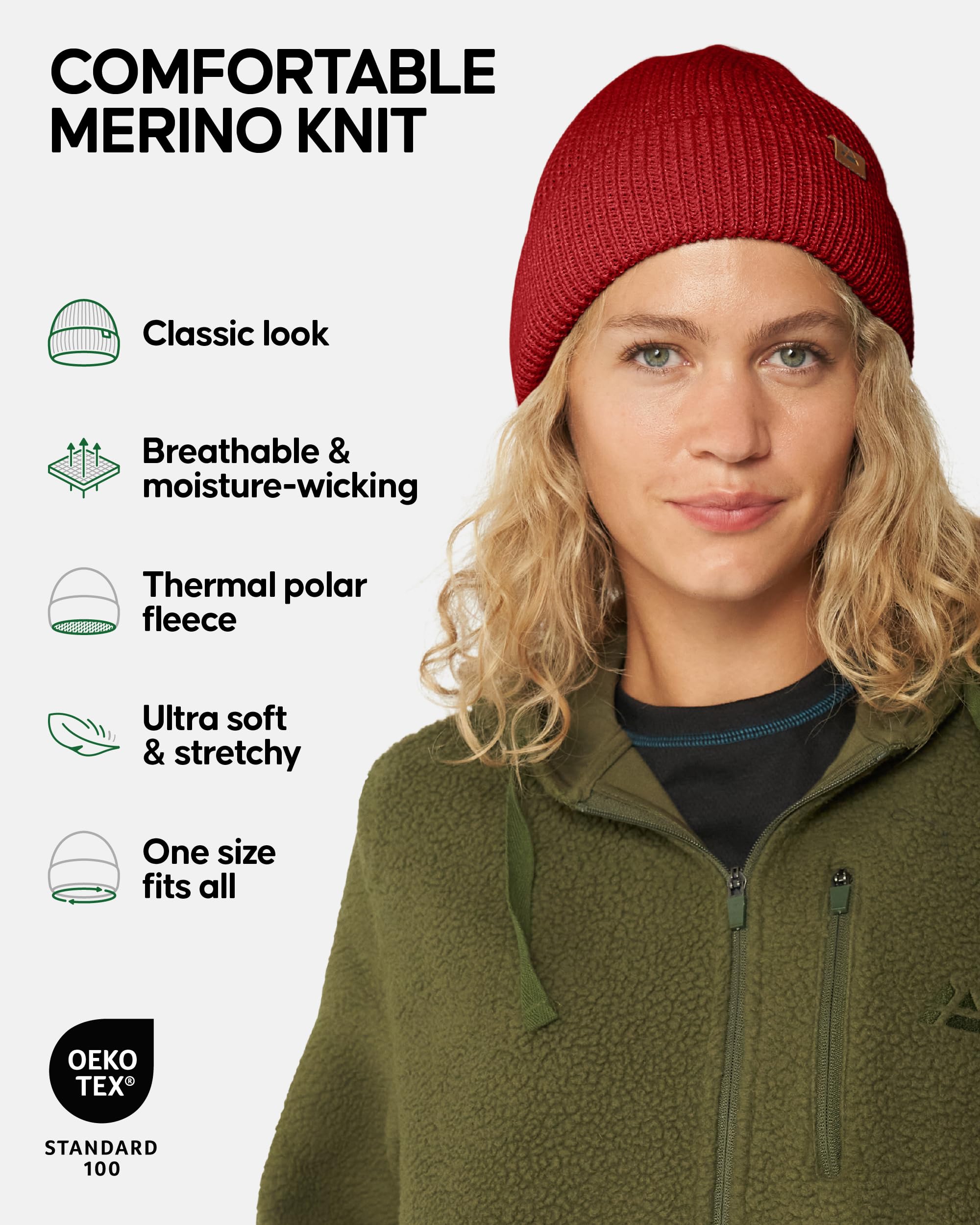 Fleece Lined Winter Hat