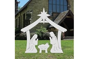 FrontYard Originals All Weather Holy Family Nativity (Large)