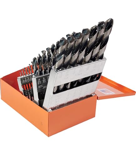 29kk10 29 Piece KnKut 1/4" Step Drill Bit | Fractional Mechanics Length ...
