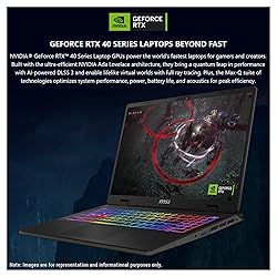 MSI Sword 16 HX Gaming Laptop, Intel i7-13700HX, 32