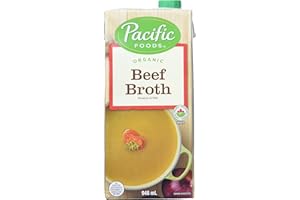 Pacific Foods Organic Beef Broth 946ml, Beef, 946 milliliters