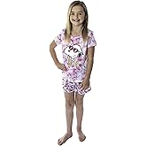 Peanuts Girls' Snoopy Pajamas So Fab Tie Dye Shirt And Shorts 2 Piece Pajama Set