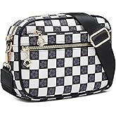 Crossbody Purse for Women Small Crossbody Bags Trendy Vegan Leather with Adjustable Shoulder Straps Gift for Mother Wife Mom