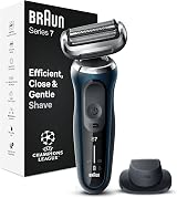 Braun Series 7 71-B1200s Electric Shaver with EasyClick Trimmer 360° Wet & Dry view 1