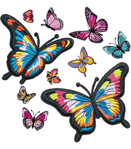 Gjinxi - Parches Bordados De 16 Piezas, Color Rosa, Y2K, Joyería De Restauración Vintage, Accesorios De Ropa, Accesorios De Ropa Personalizados Para Planchar En Mochila, Sombrero, Vestido, Chaqueta