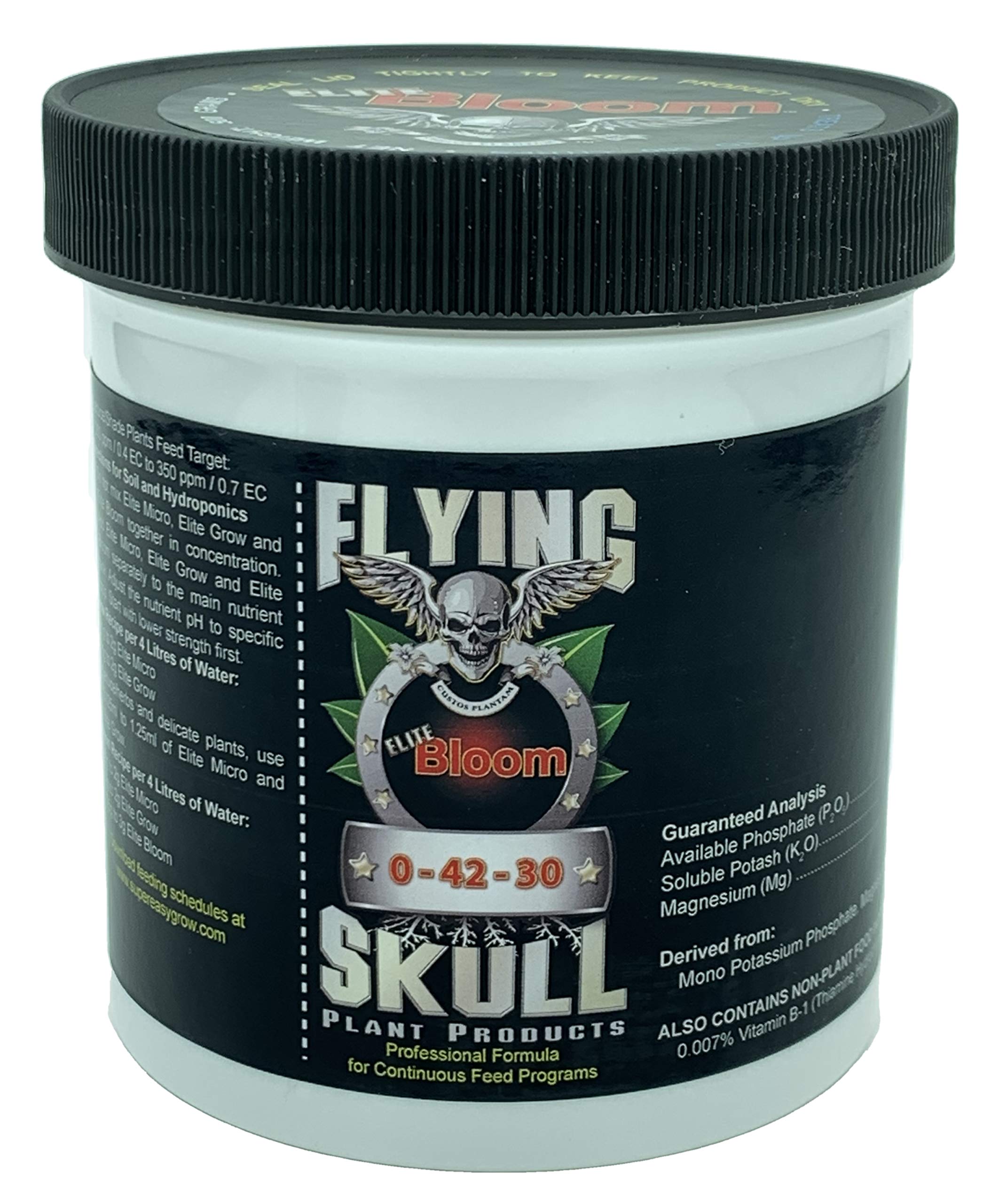 Flying Skull Elite Bloom Plant Food (to be used with Elite Micro & Elite Grow) 500g