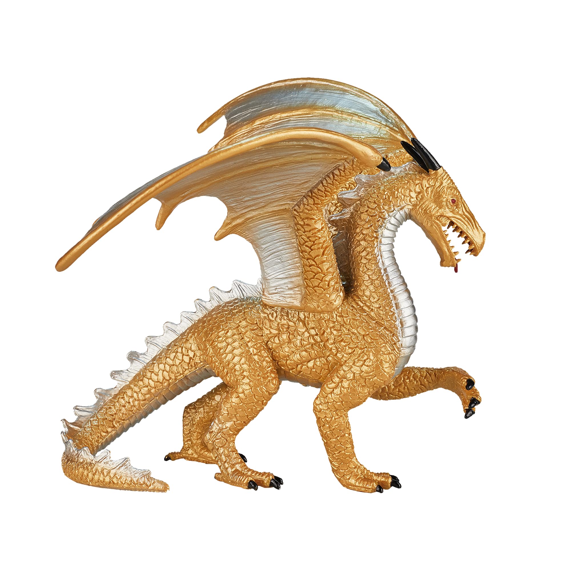 MOJO - Golden Dragon | Hand-Painted Toy Figure | Fantasy Collection | True to Life & Highly Detailed | Designed in UK