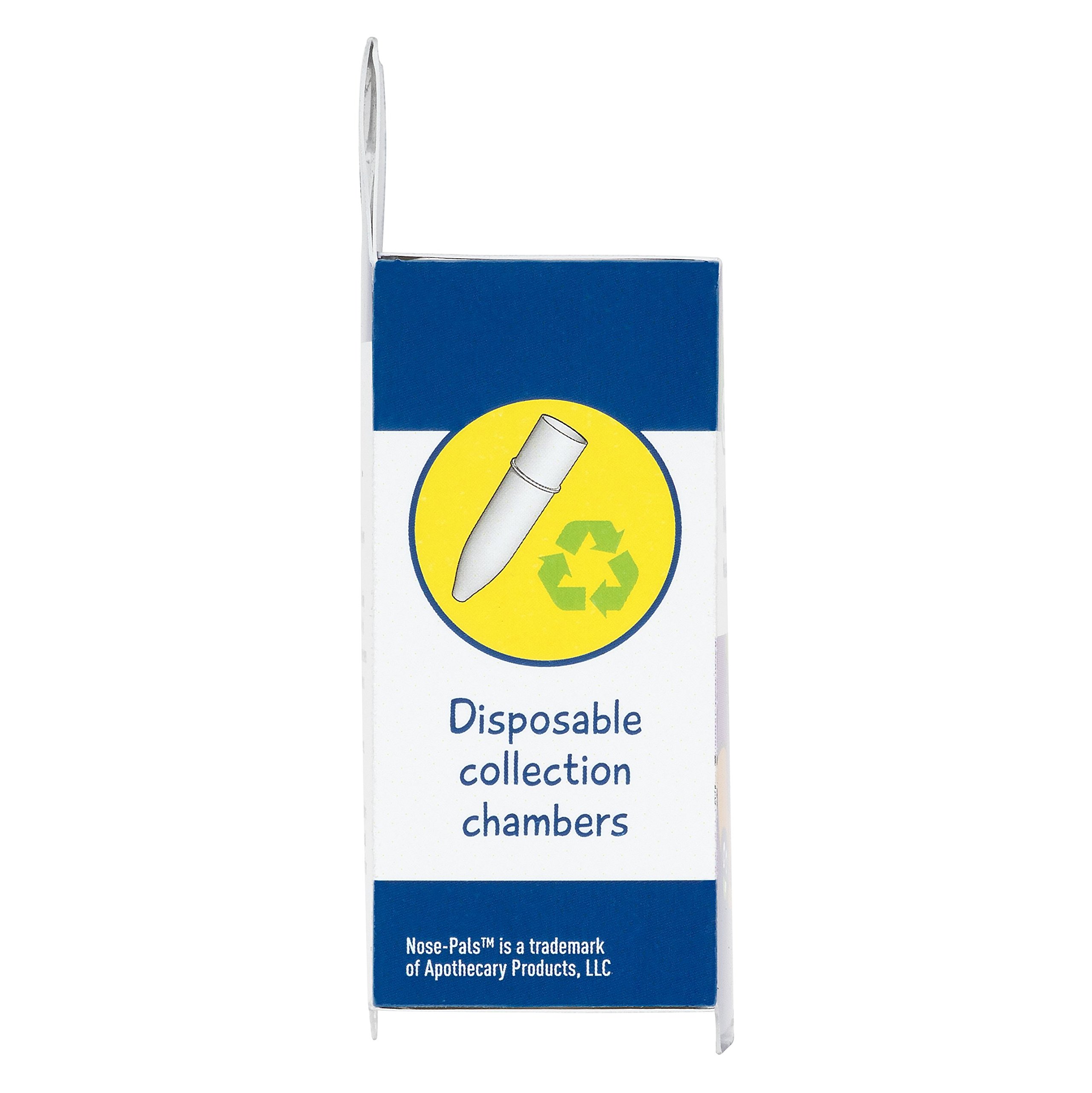 Ezy Dose Kids Nasal Aspirator Storage Refills, Sinus Relief and Mucus Sucker for Baby and Toddler, Nose-Pals, Convenient and Easy to Use, Disposable Chambers, BPA Free