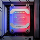 Phanteks C370A CPU Water Cooler White ARGB Acrylic view 6