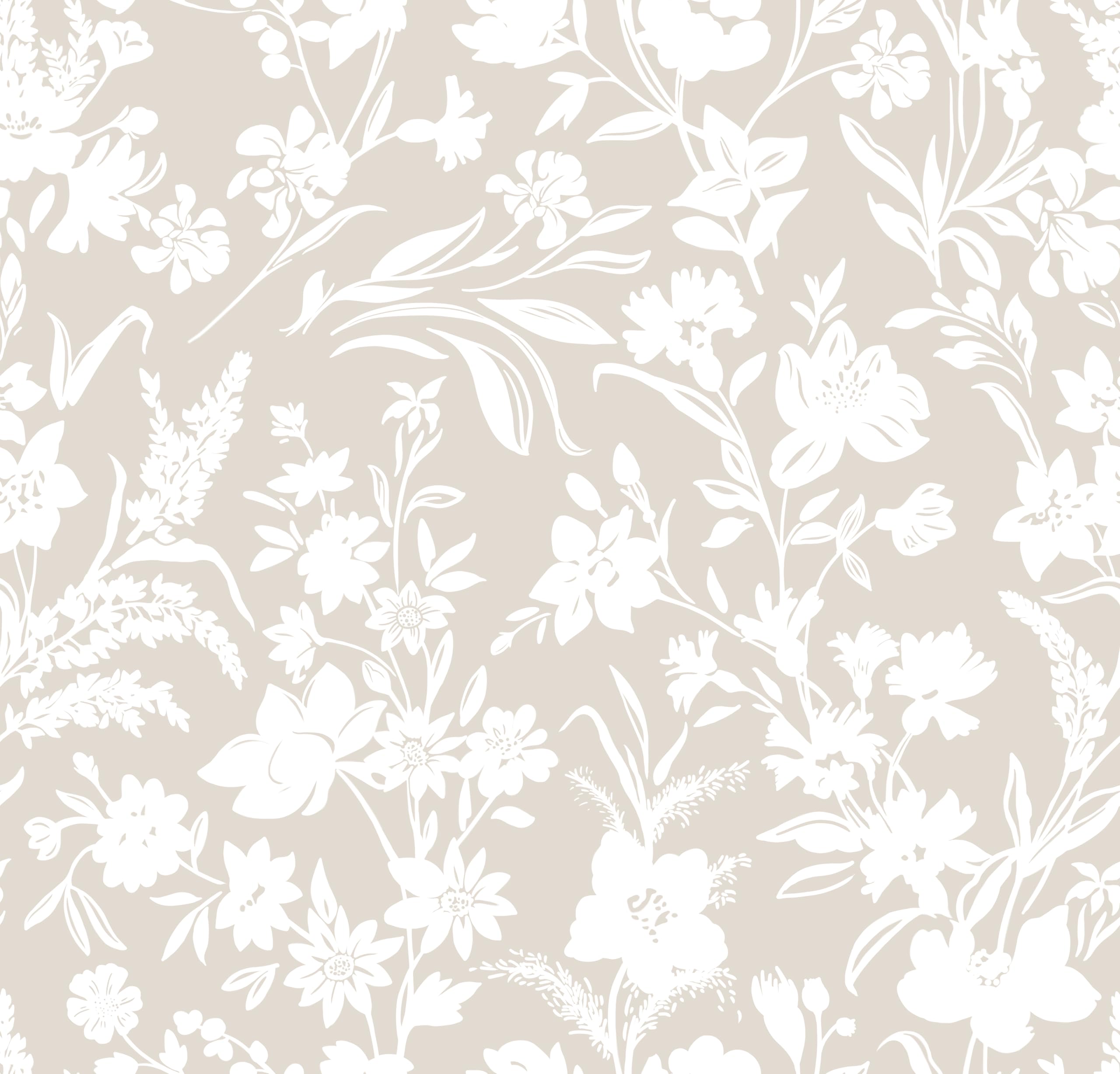 Photo 1 of KUKANTST Beige Peel and Stick Wallpaper Boho Floral Wall Paper 17.3"x118" Removable Contact Paper for Cabinet Drawer Leaf Self Adhesive Stick on Wallpaper Bedroom Bathroom Waterproof Deco Vinyl Roll