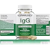 Oramune Support Supplement with Transfer Factor and Pure Colostrum IgG Supplement - 500mg Immunoglobulin - 100 Capsules
