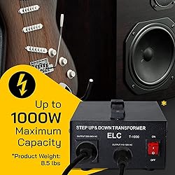 ELC T Series 1000 Watt Voltage Converter
