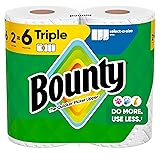 Bounty Select-A-Size Paper Towels, White, 2 Triple