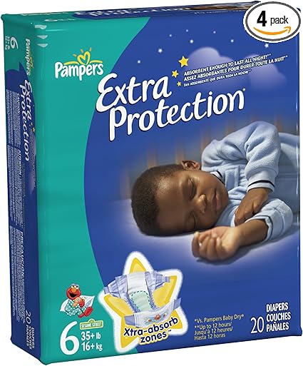 pampers extra protection size 6