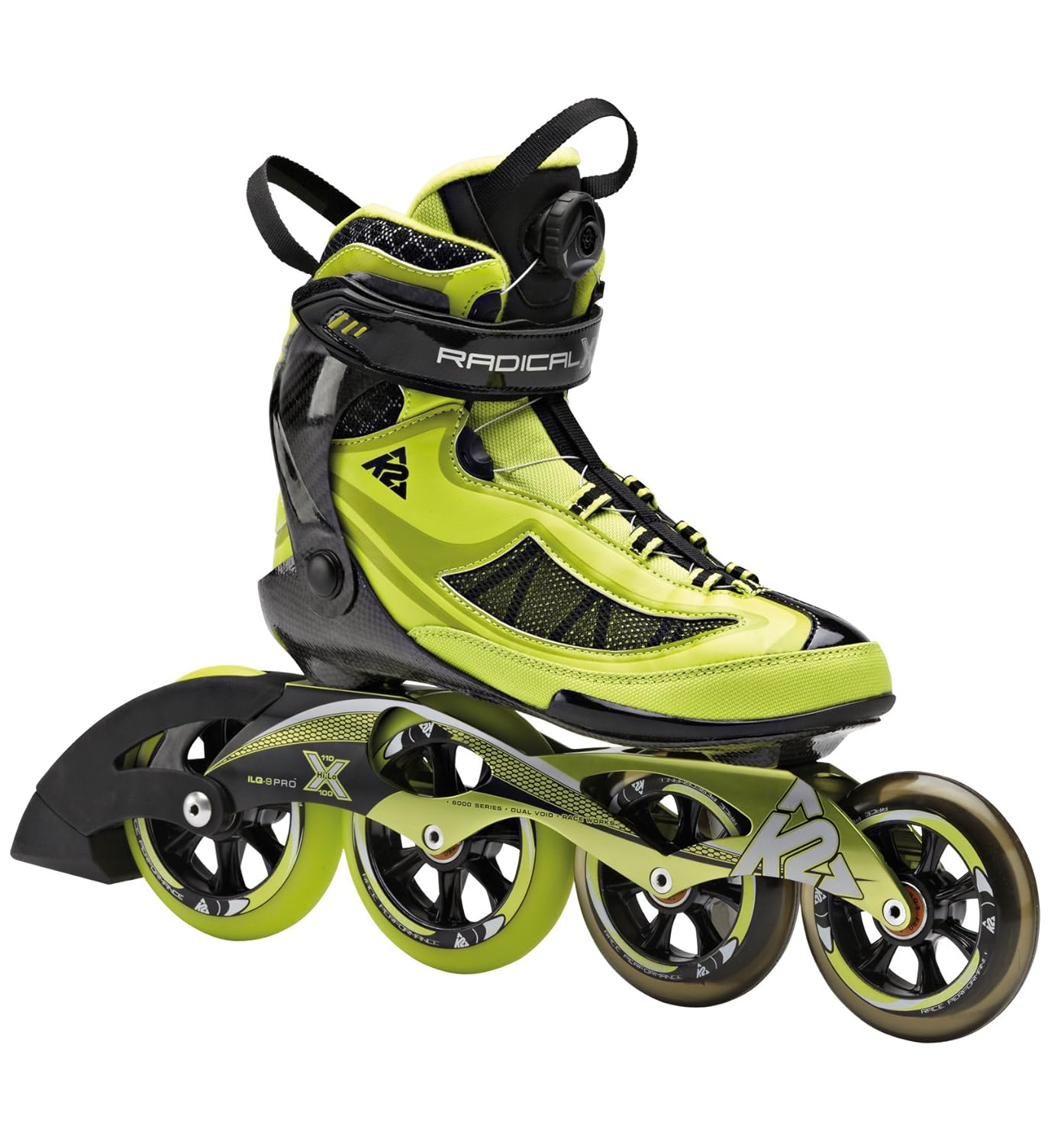 Skate K2 Mens Skates Inline Racing Boa X Radical Racing Skates the best