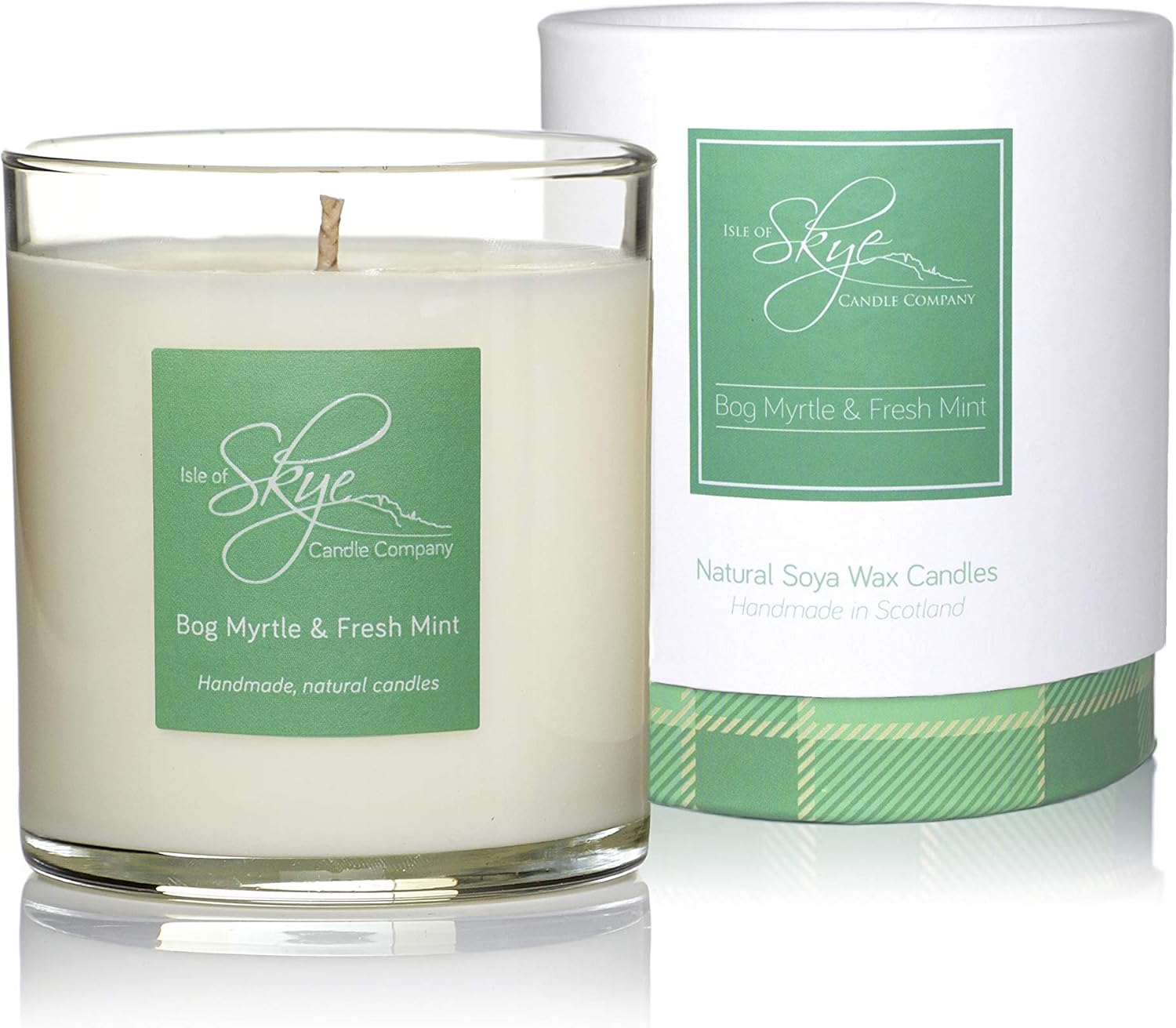 Isle of Skye Candle Company Bog Myrtle & Fresh Mint Scented Large