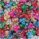 BeadTin Classic Mix Sparkle 11mm TriBead Plastic Craft Beads (500pcs)