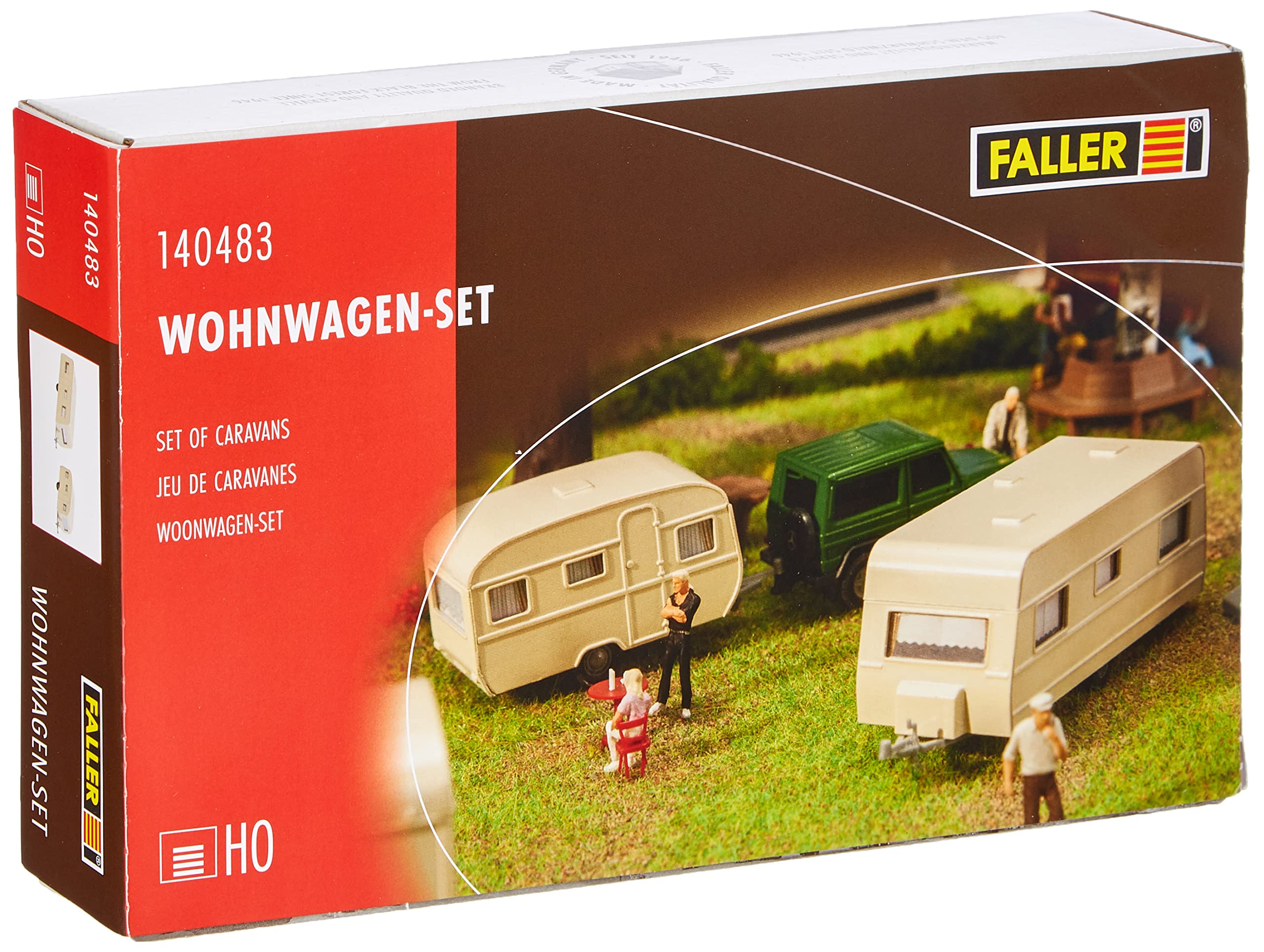 Faller FA 140483 Caravan Set 14 Years to 99 Years