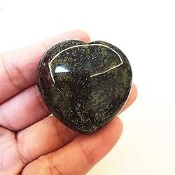 Bacatgem 1 Pcs Natural Dragon Blood Jasper Palm