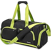 Kuston Sports Gym Bag with Shoes Compartment &Wet Pocket Gym Duffel Bag Overnight Bag for Men and Women