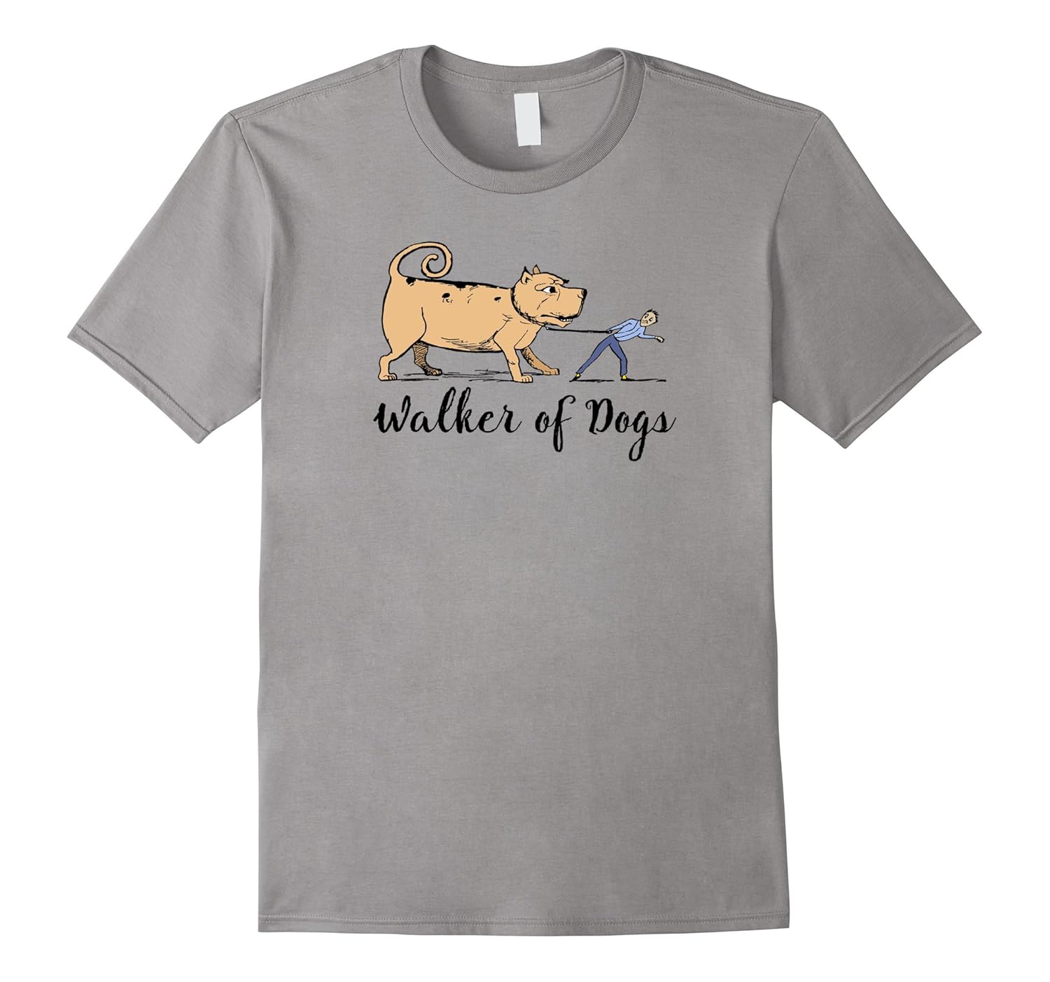 Walker of Dogs Shirt for Dog Lovers & Dog Walkers-Rose