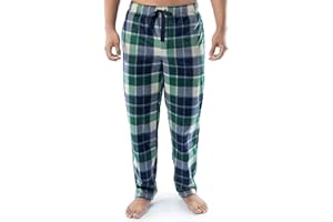 IZOD mens Micro Sueded Fleece Sleep Pajama Pant