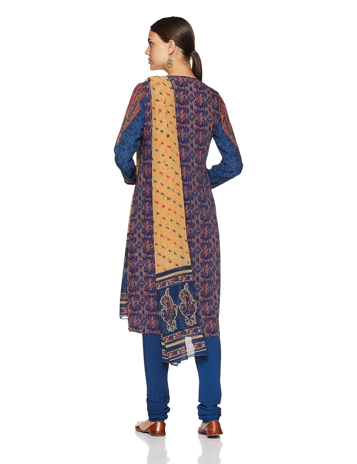 biba women's straight salwar suit