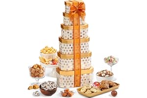 Broadway Basketeers Gourmet Food Gift Basket Snack Gifts for Women, Men, Families, Delivery for, Appreciation, Thank You, Birthday, Corporate, Congratulations