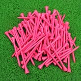 MYKUJA Bamboo/Wood Golf Tees 3-1/4" 2-3/4" 2-1/8" 100/50 Pcs Durable Multicolor Golf Tees Womens Mens Golf Accessories, Stable and Reliable, Reduce Friction Side Spin