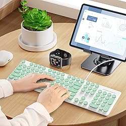 iTastatur Typewriter Keyboard 104-key Punk Gaming
