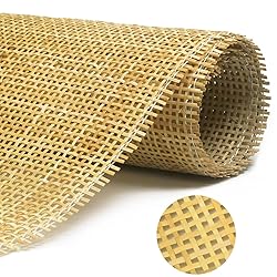 24" Width Natural Cane Webbing 5Feet, Rattan
