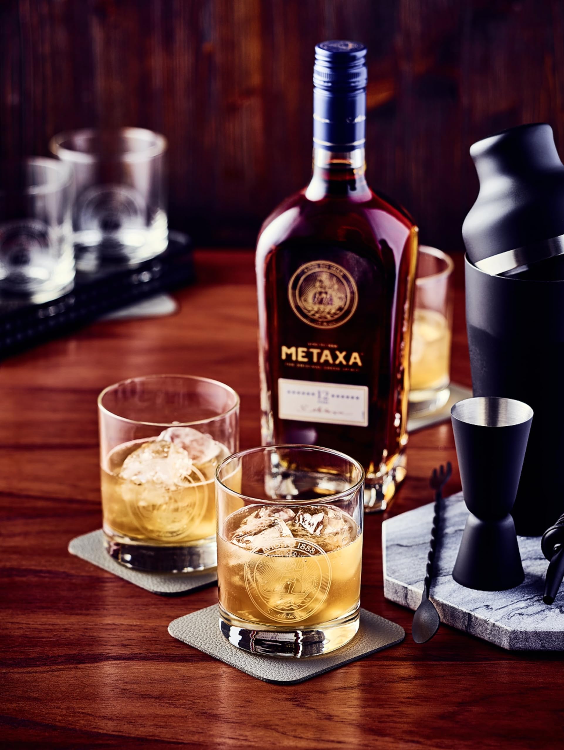 Metaxa 12 Sterne mit 40% vol. | Einzigartiger Brandy aus Griechenland (1 x 0,7l) 2