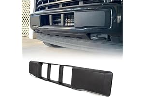 KUAFU Front Bumper Lower Grille Trim Panel Compatible with 2015 2016 2017 Ford F-150 F150 FL3Z17E810CA FO1044110 Bumper Lower Grill Trim Panel Black