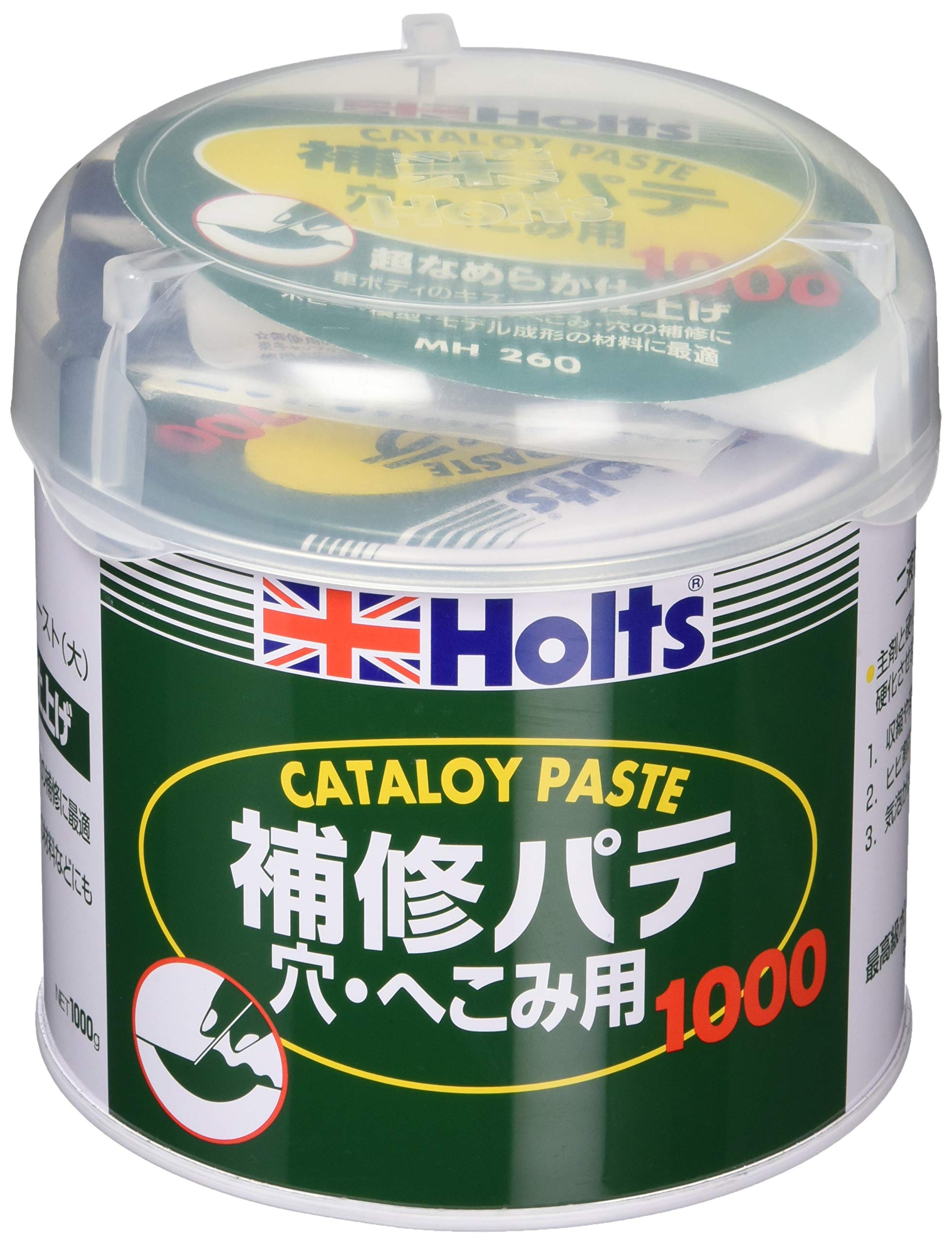ホルツ 補修用パテ 穴・へこみ用 カタロイペースト 1kg Holts MH260商品画像