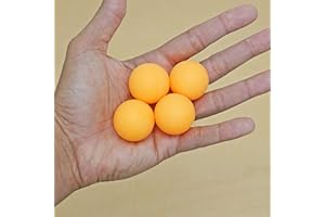 1.25-Inch Mini Ping Pong / Table Tennis / Beer Pong Balls, Orange - Fairly Odd Novelties - Fun Arts & Craft Game Set 144 Pack