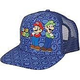 Bioworld Super Mario Bros Mario & Luigi Trucker Hat
