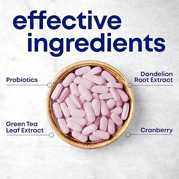 HER OWN UTI, HELPS RESTORE PH BALANCE, SUPPORTS VAGINAL FLORA AND BALANCE, PROMOTES URINARY HEALTH, 7 STRAIN PROBIOTIC BLEND, SHELF STABLE, GLUTEN AND SOY FREE, VEGAN, 30 CAPSULES, 30 SERVINGS