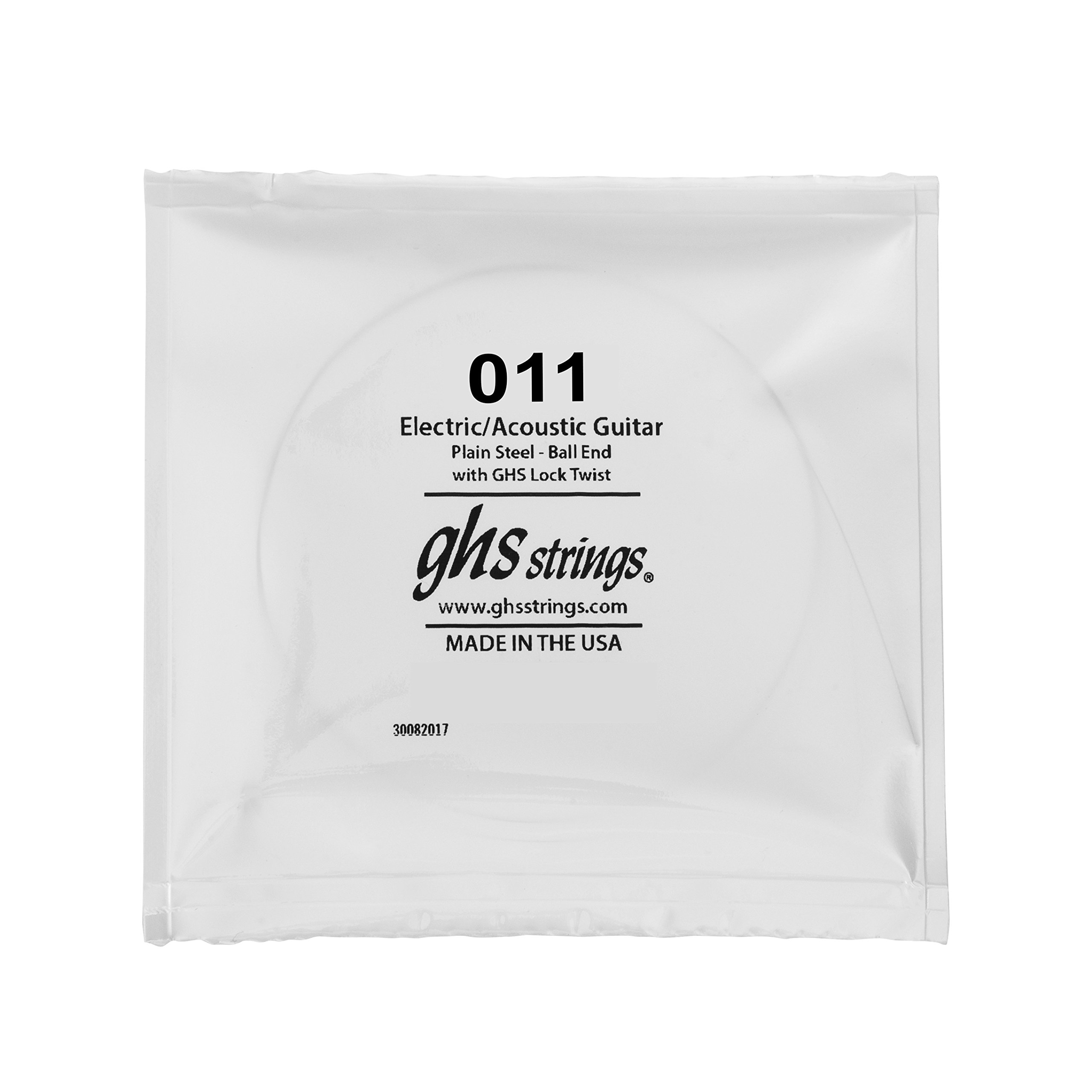 GHS BOOMERS Single String For Electric Guitar - Plain Steel - 011