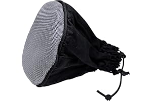 ION MESH HAIR DRYER DIFFUSER SOCK For Curly & Wavy Hair, Fits MOST Standard Size Blow Dryers (Silver)
