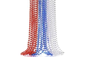 JoyGala 12PCS Mardi Gras Decorations Bead Necklaces Set - St Patricks Day Accessories - Ideal Mardi Gras Party Decorations for Women, Green Beads Necklace for Parade Throws