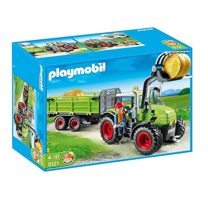 Playmobil Riesen-Traktor mit Anhänger 5121