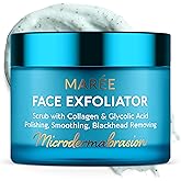 MAREE Face Scrub &amp; Exfoliator - Exfoliating Scrub Face Wash for Women &amp; Men | Gentle facial scrub &amp; cleanser, face exfoliant, facial wash, face cleanser for women, facial exfoliator, exfoliante facial