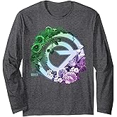 Wicked: for Good Oz Logo Floral and Vine Long Sleeve T-Shirt