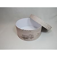 round hat boxes for sale