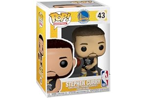 Funko Pop NBA: Warriors - Stephen Curry, One Size - Collectable Vinyl Figure - Gift Idea - Official Merchandise - Toys for Kids & Adults - Sports Fans - Model Figure for Collectors and Display