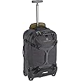 Eagle Creek Gear Warrior Carry Luggage Softside 2-Wheel Rolling Suitcase, Jet Black, 22 Inch