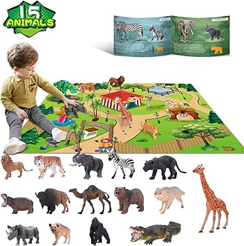 animales de plastico para niños