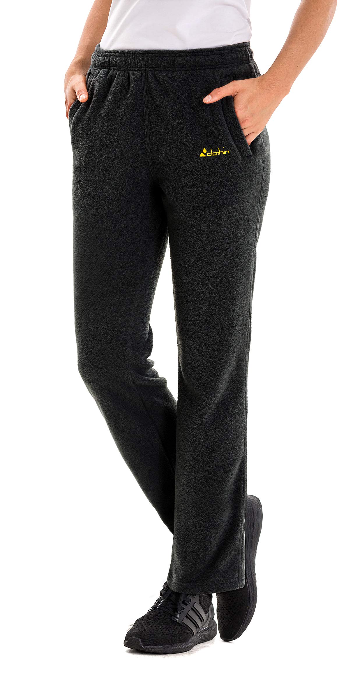 Women Polar Fleece Thermal Sweatpants 