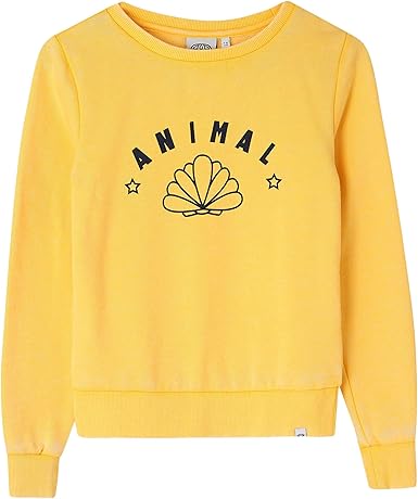 yellow seaside sweatshirt