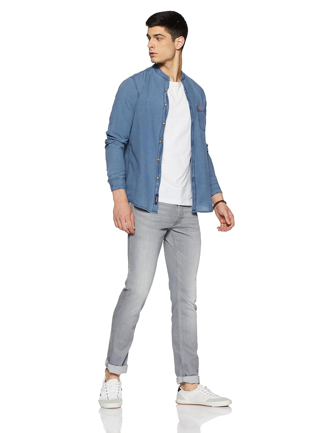 us polo association men's solid regular fit casual shirt